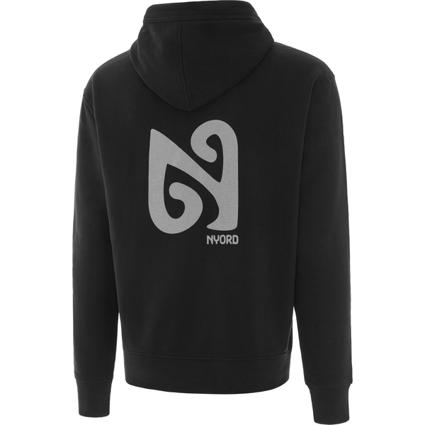 2026 Nyord Logo Hoodie AM001 - Black Charcoal